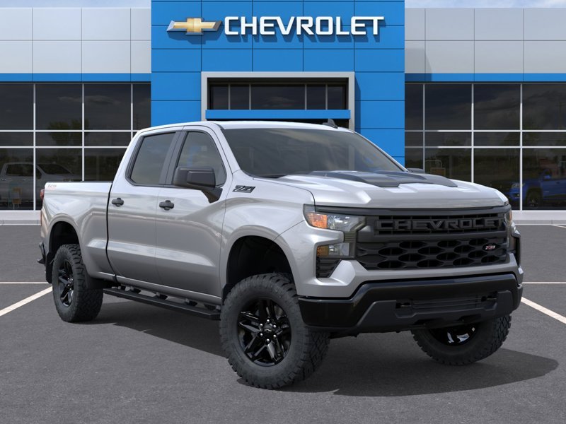 2026 CHEVROLET Silverado 1500 Custom Trail Boss cabine multiplace 4RM 157 po Sterling Grey Metallic Ottawa & Gatineau - photo #6