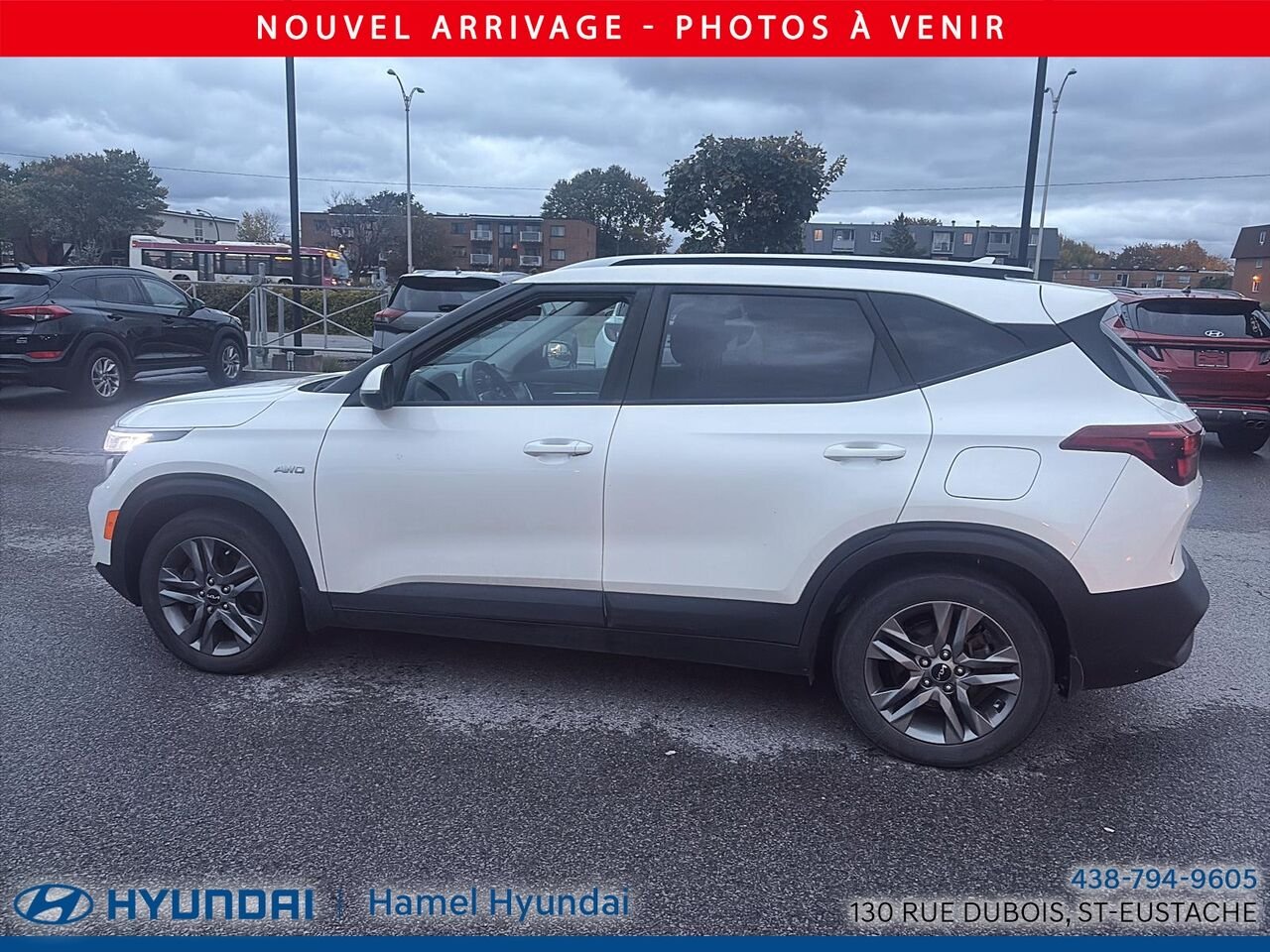 Kia Seltos 2022 Blanc Saint-Eustache - photo #3