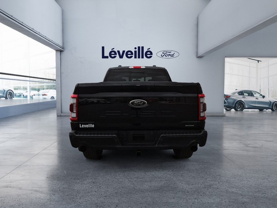 Ford F-150 LARIAT 2.7L ** 502A ** BLACK PACK ** TOIT PANO ** SPORT ** 20P ** 360 ** 5,5 pi 2023 Noir