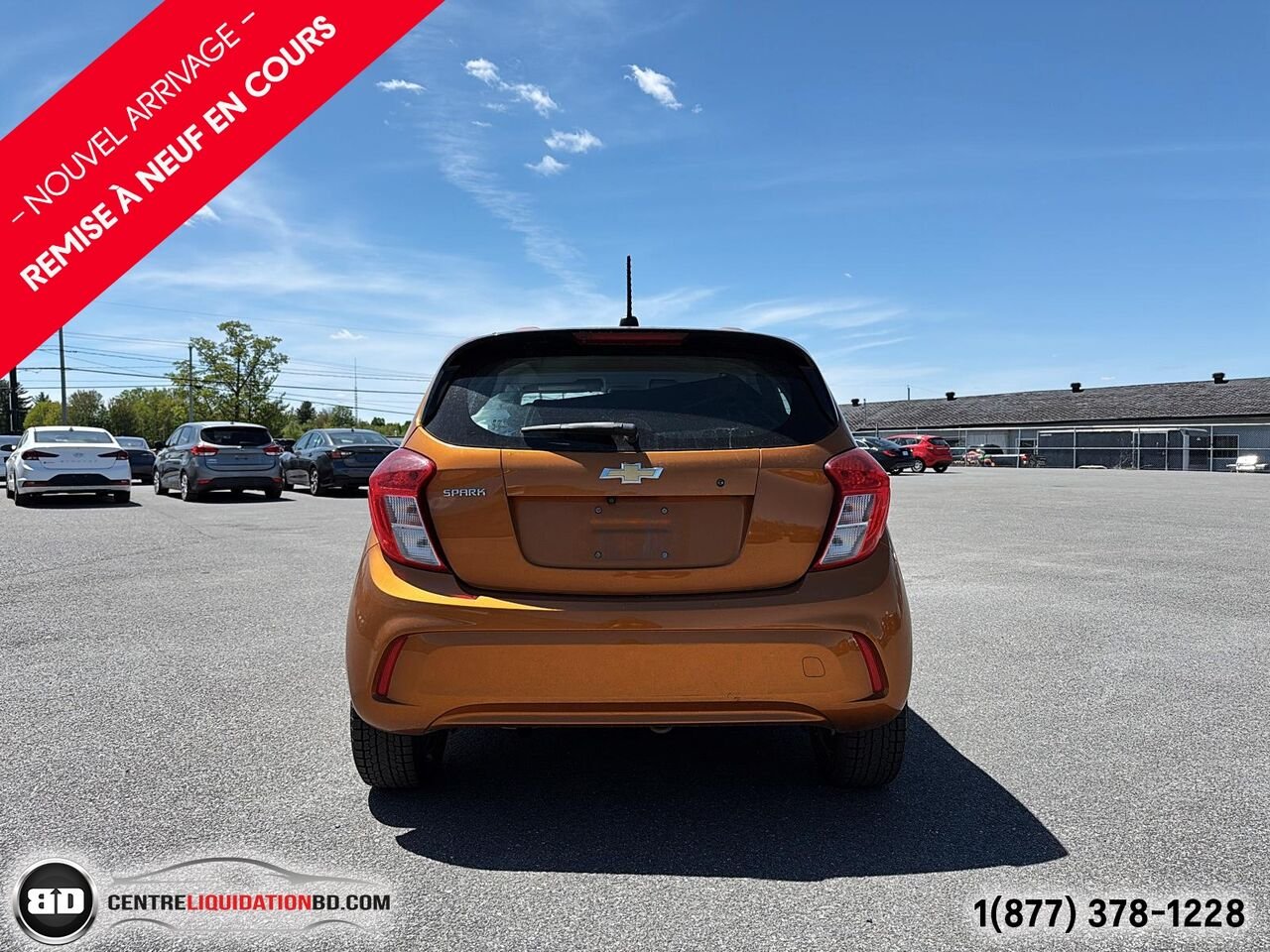2019 Chevrolet Spark LS | BD0277 Orange Granby - photo #8