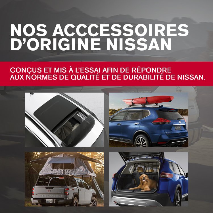 accessoires origine nissan