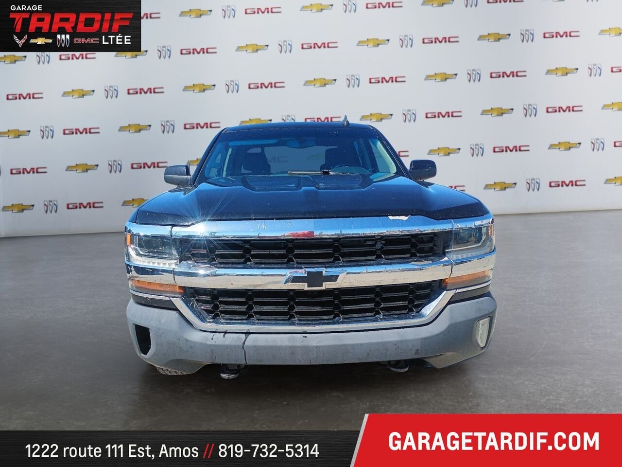 CHEVROLET SILVERADO 1500 4RM, EMP. COURT, CABINE 45178C 2018 Noir Amos - photo #1