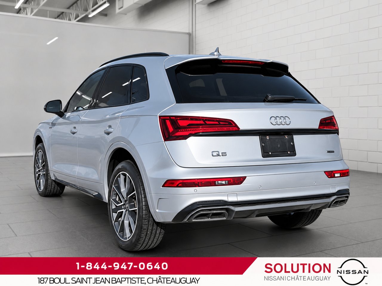2021 Audi Q5 Progressiv 45 TFSI quattro Silver Châteauguay - photo #4