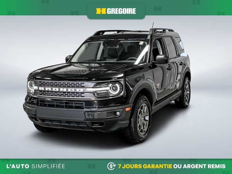 2021 Ford Bronco Badlands Black