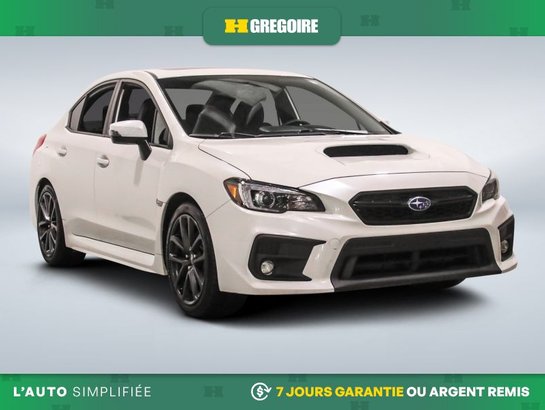 2019 Subaru WRX Sport-tech AWD AUTO A/C CUIR TOIT MAGS CAM RECUL B White