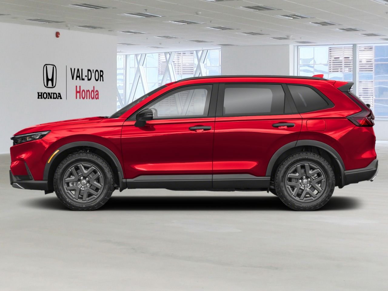 2026 HONDA CR-V Hybrid TrailSport TI Radiant Red Metallic Val-d'Or - photo #1