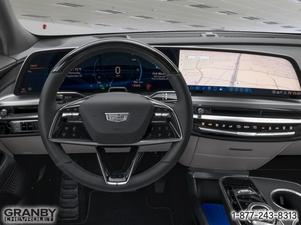 CADILLAC LYRIQ LYRIQ ELECTRIC PREMIUM SPORT AWD (1SJ) | 27-0323 2027 Argent silver métallisé Granby - photo #5