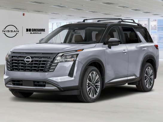 2026 Nissan Pathfinder Platine Boulder Gray Pearl/Super Black