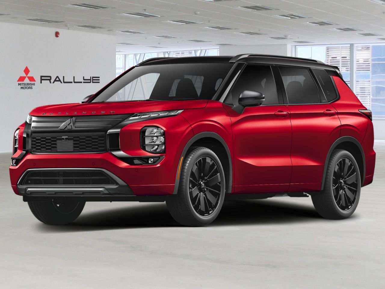 2026 MITSUBISHI Outlander Red Diamond/Black Roof Gatineau - photo #0