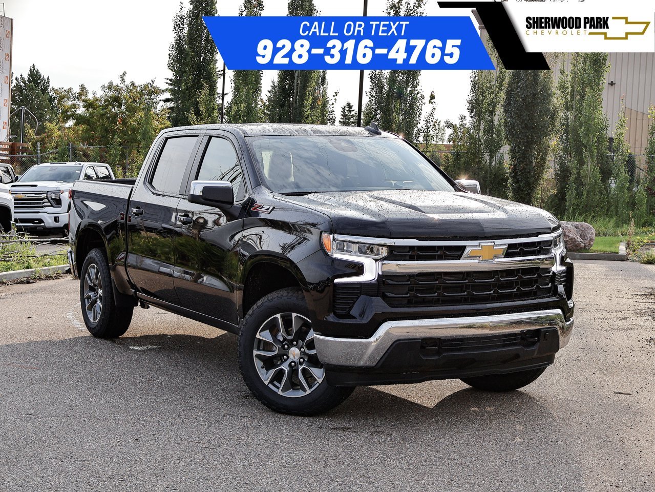 2026 Chevrolet Silverado 1500 4WD Crew Cab 147 LT Black Sherwood Park - photo #0