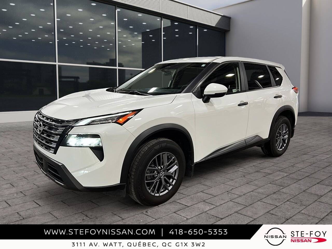 2024 Nissan Rogue S White Ste-Foy - photo #18