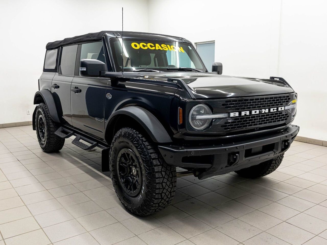 2022 Ford Bronco WILDTRAK 4X4 *354A* NAV CUIR SIÈGES CHAUF REG ADAP Black Saint-Jérôme - photo #9