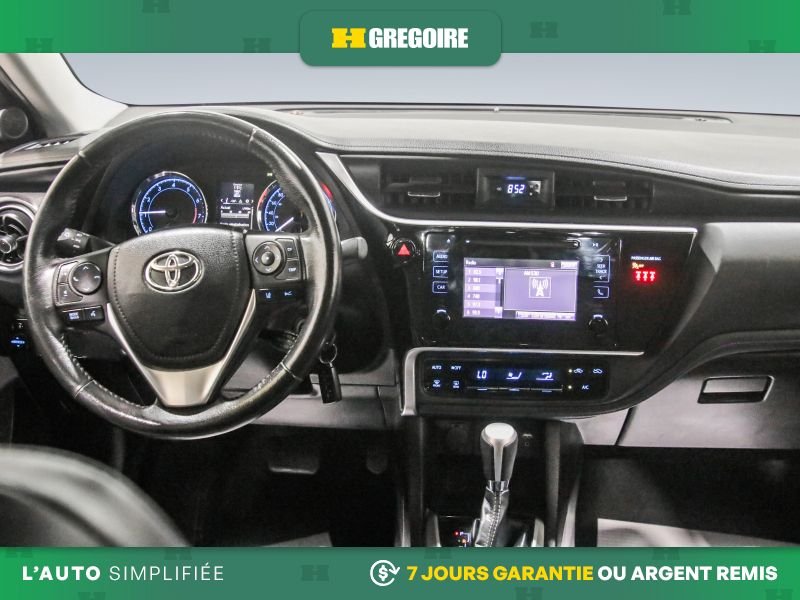 Toyota Corolla 823044 | SE AUTO AC CUIR GR ELECT CAMERA DE RECUL BLEUTOOTH 2019 Noir Laval - photo #17
