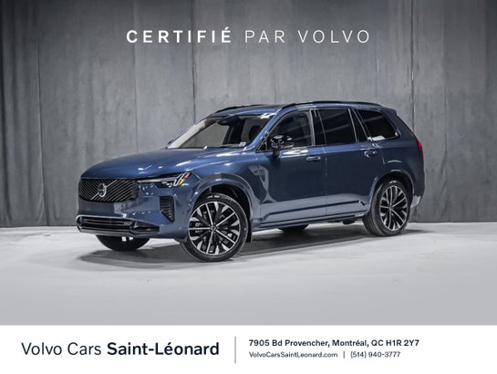 2026 Volvo XC90 B6 ULTRA DARK AVANCÉ CLIMAT 7 PLACES CAMÉRA 360° Blue