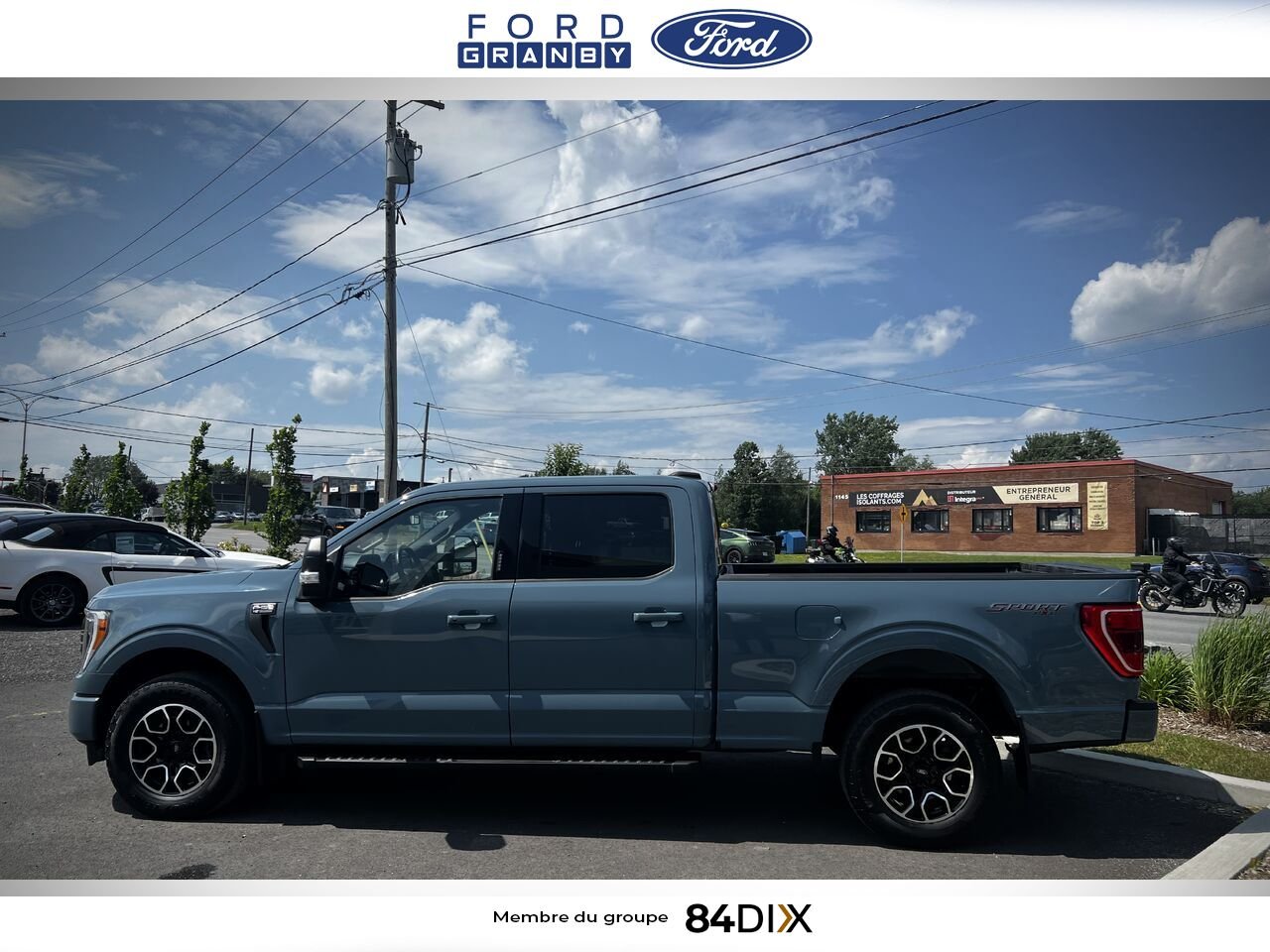 Ford F-150 2023 Bleu Granby - photo #7