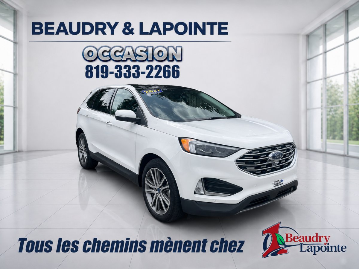 2022 Ford Edge White La Sarre - photo #0