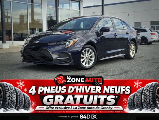 Toyota Corolla SE 1 SEUL PROPRIÉTAIRE 2021 Bleu
