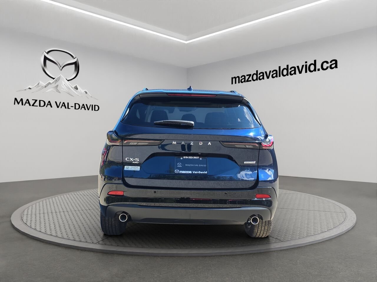 Mazda CX-5 GT TI, TOIT PANORAMIQUE, ESSUIE-GLACE DÉGIVRANT 2026 Bleu marine mica Val-David - photo #4