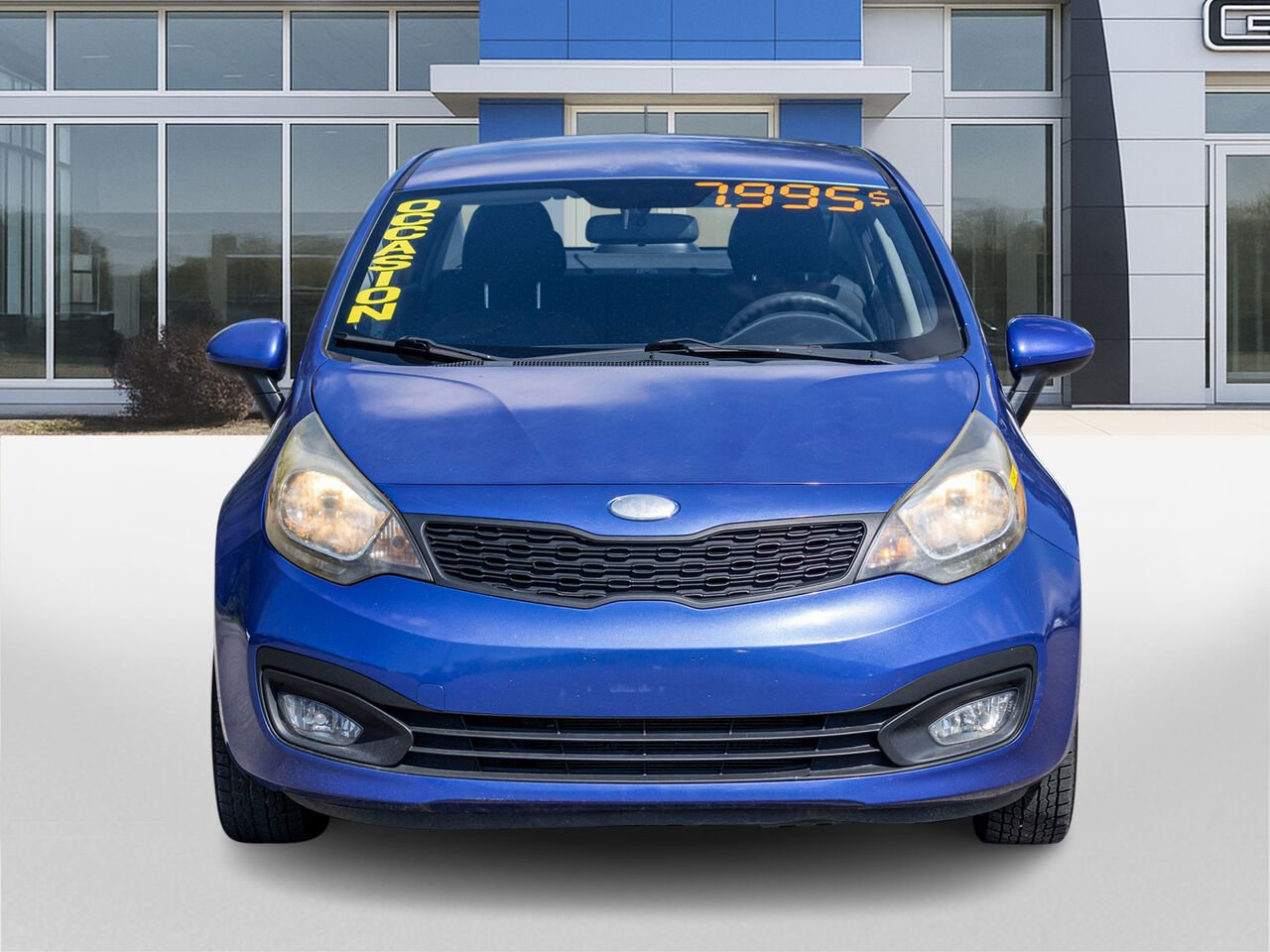 Kia Rio Berline 4 portes, boîte automatique, LX+ 2013 Bleu Châteauguay - photo #1