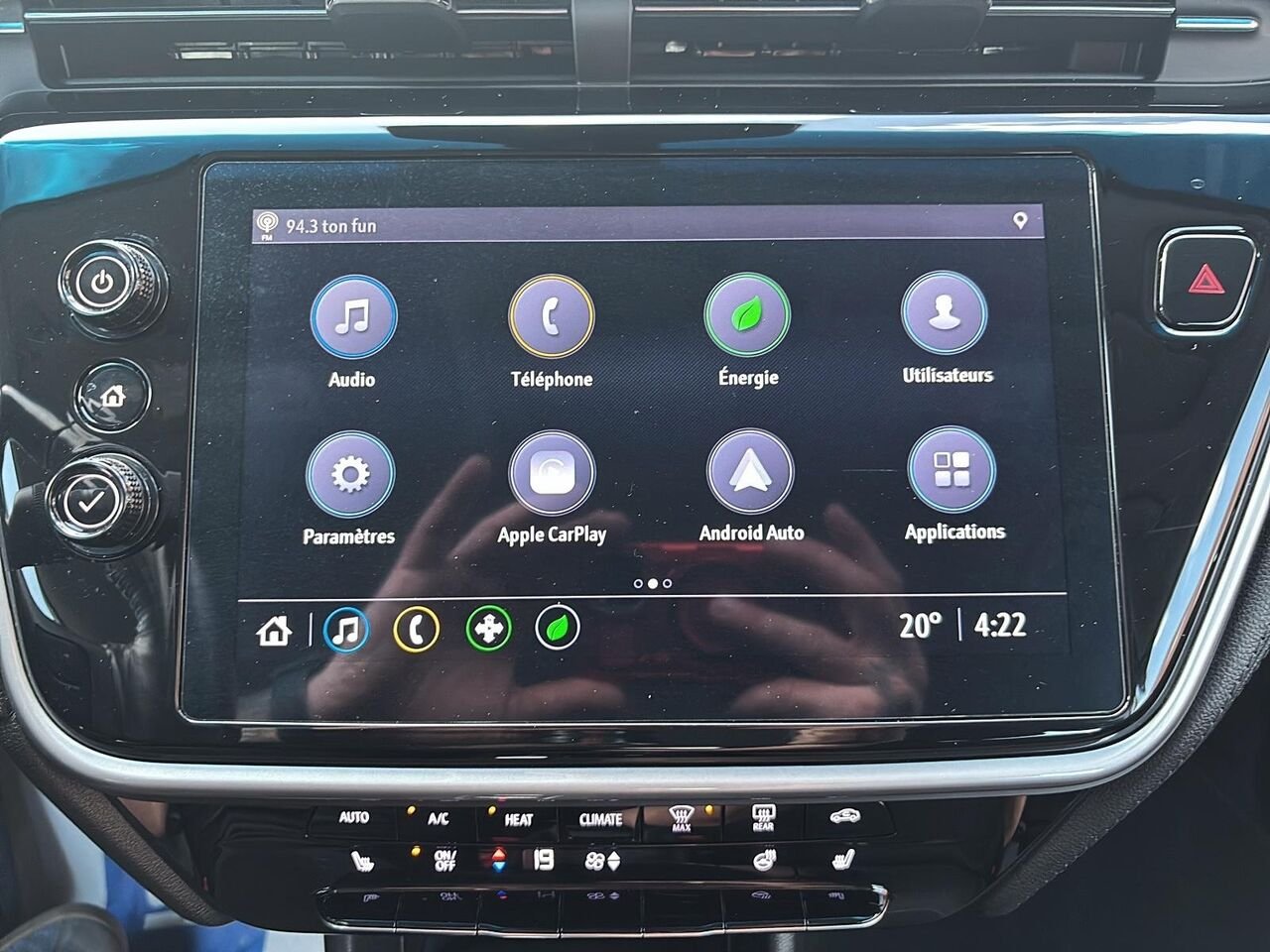 CHEVROLET BOLT EV LT 2022 Blanc Saint-Hyacinthe - photo #11