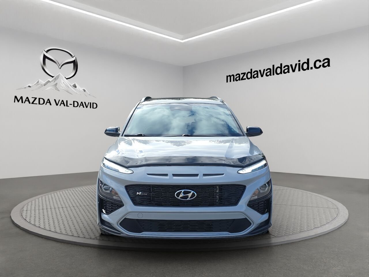 Hyundai Kona 1.6T N Line TI avec toit bicolore, NAVIGATION, APPEL CAR PLAY, CAMÉRA RECUL 2022 Gris Val-David - photo #9