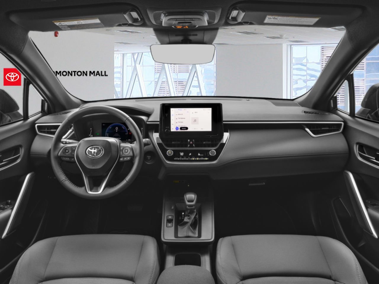 2026 Toyota Corolla Cross 2602157 | Hybrid SE Sonic Silver Metallic w/Black Roof Edmonton - photo #7