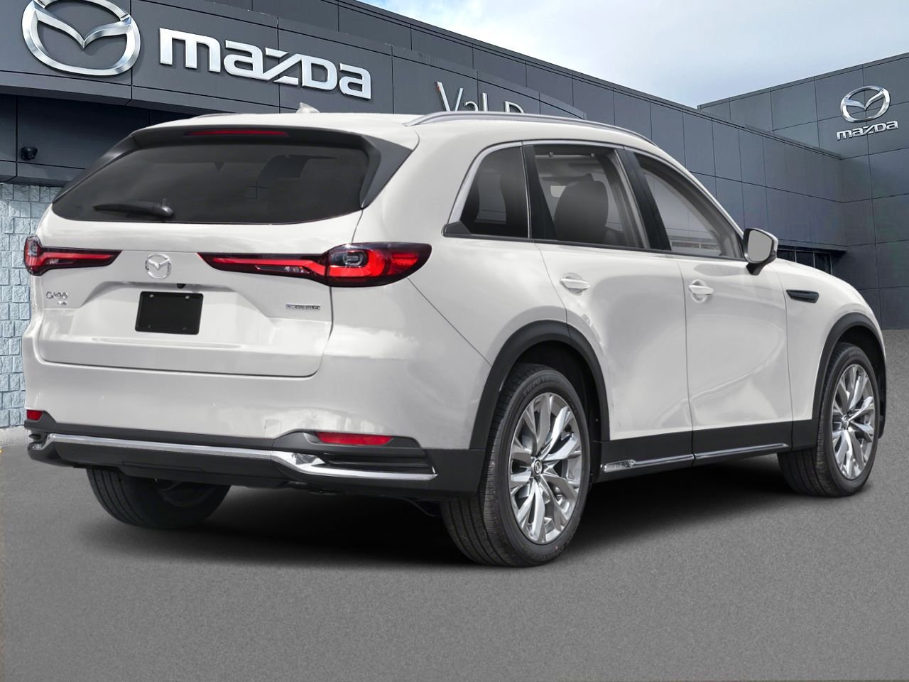 Mazda CX-90 hybride léger GT TI, MHEV 2026 Blanc rhodium métallisé Val-David - photo #1