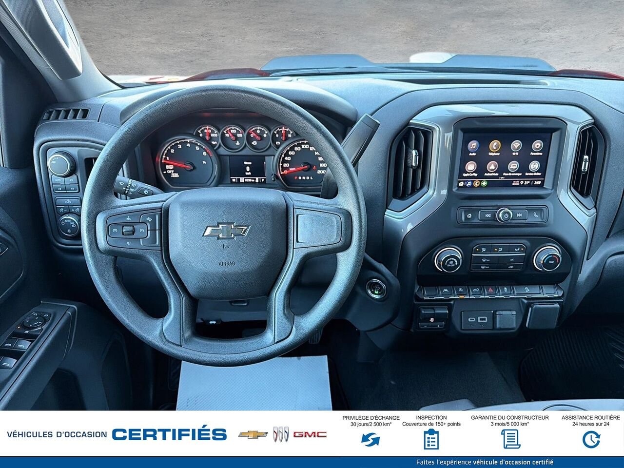 2026 CHEVROLET SILVERADO Custom Trail Boss cabine multiplace 4RM 157 po Red Montmagny - photo #8