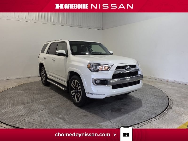 Toyota 4Runner CP7334 | 4WD Limited * Cuir Brun * Mag 20'' * Toit * 7 Plac 2018 Blanc Laval - photo #0