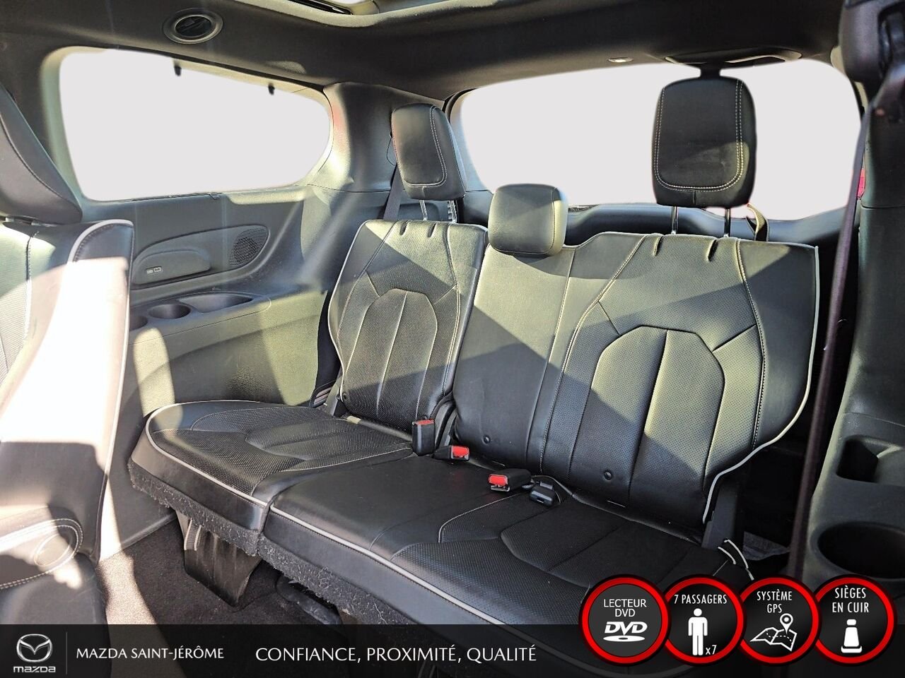 2020 Chrysler Pacifica Hybrid LIMITED S | JAMAIS ACCIDENTÉ | HYBRIDE RECHARGEABLE | TOIT PANO | CUIR | TV/DVD Black Saint-Jérôme - photo #23