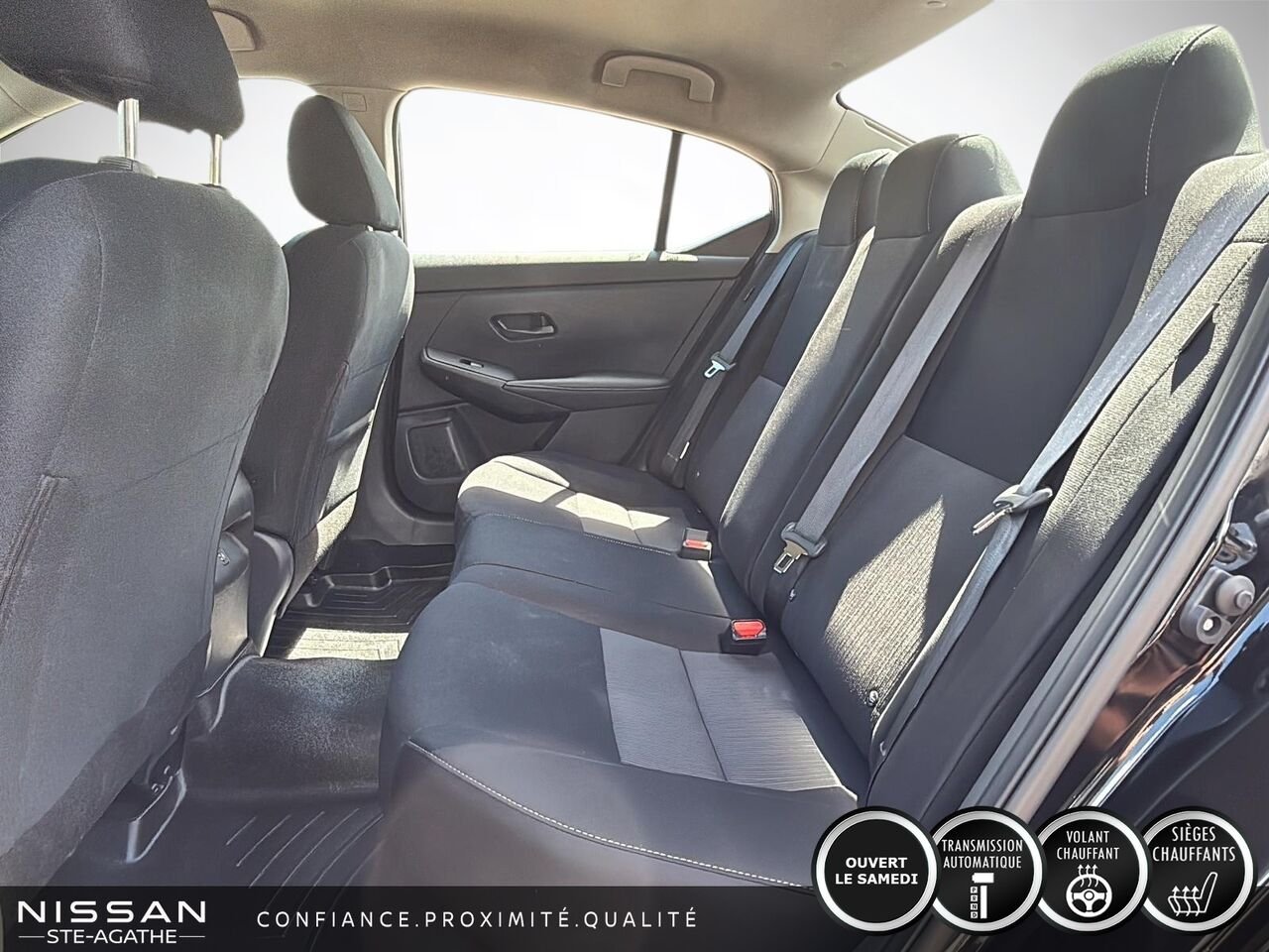 2024 Nissan Sentra SV | CARPLAY | CAMÉRA DE RECUL | UN SEUL PROPRIÉTAIRE Black Saint-Jérôme - photo #8