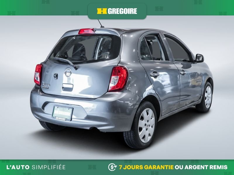 Nissan MICRA 822737 | S AUTO A/C GR ELECT CAM RECUL BLUETOOTH 2019 Gris Laval - photo #8