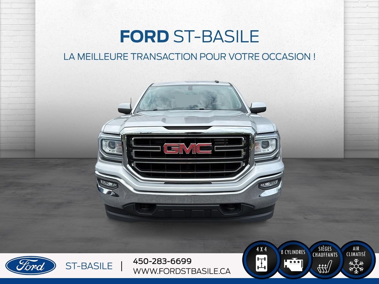 GMC Sierra 1500 2018 Gris Saint-Basile-le-Grand - photo #11