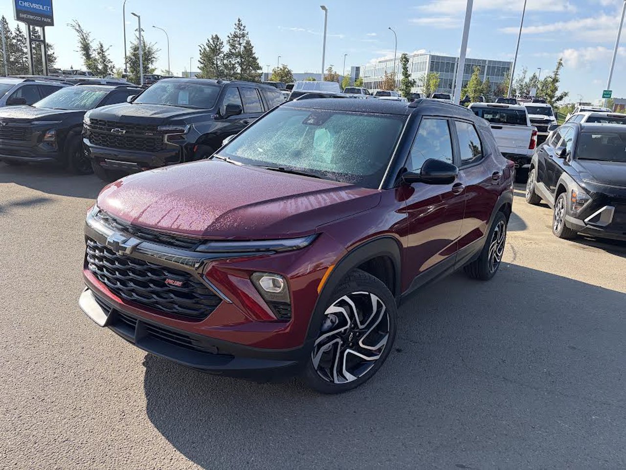 2025 Chevrolet Trailblazer AWD 4dr RS Red Sherwood Park - photo #2