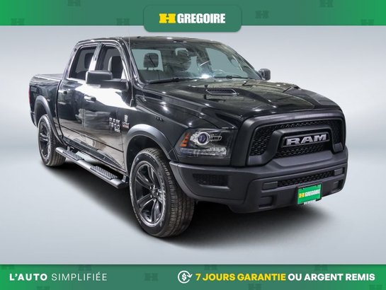 2022 Ram 1500 Warlock 4WD AUTO A/C MAGS NAV CAM RECUL BLUETOOTH Black