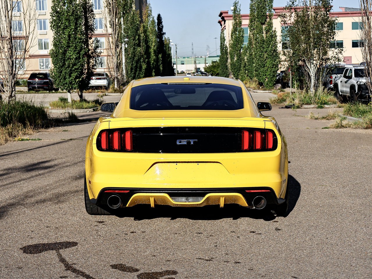 2015 Ford Mustang 2dr Fastback GT Premium Yellow Sherwood Park - photo #11