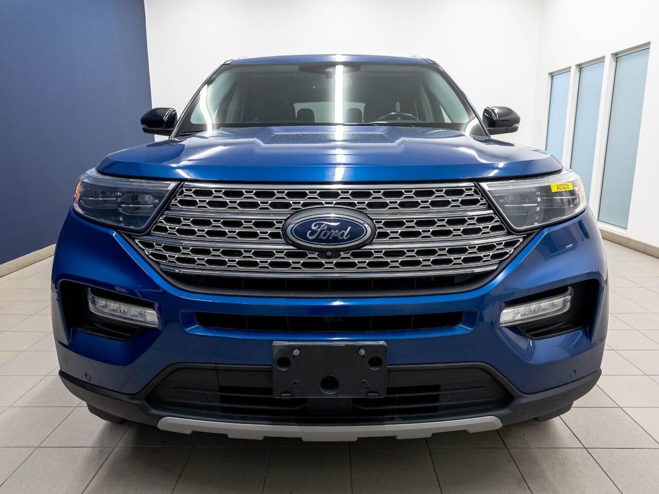 Ford Explorer LIMITED HYBRID AWD *NAV* CUIR SIÈGES VENTIL B&O 2022 Bleu Saint-Jérôme - photo #3