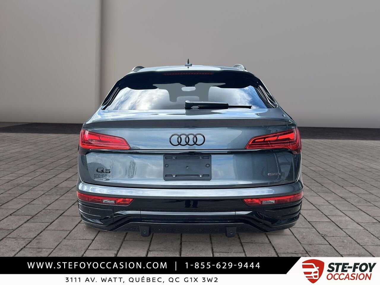 Audi Q5 Sportback PROGRESSIV 2025 Gris Québec - photo #2
