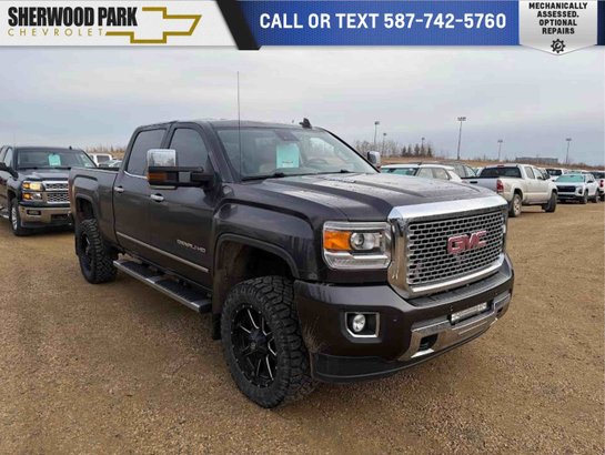 2015 GMC Sierra 2500HD Denali 6.6L Duramax | Deleted & Tuned Black
