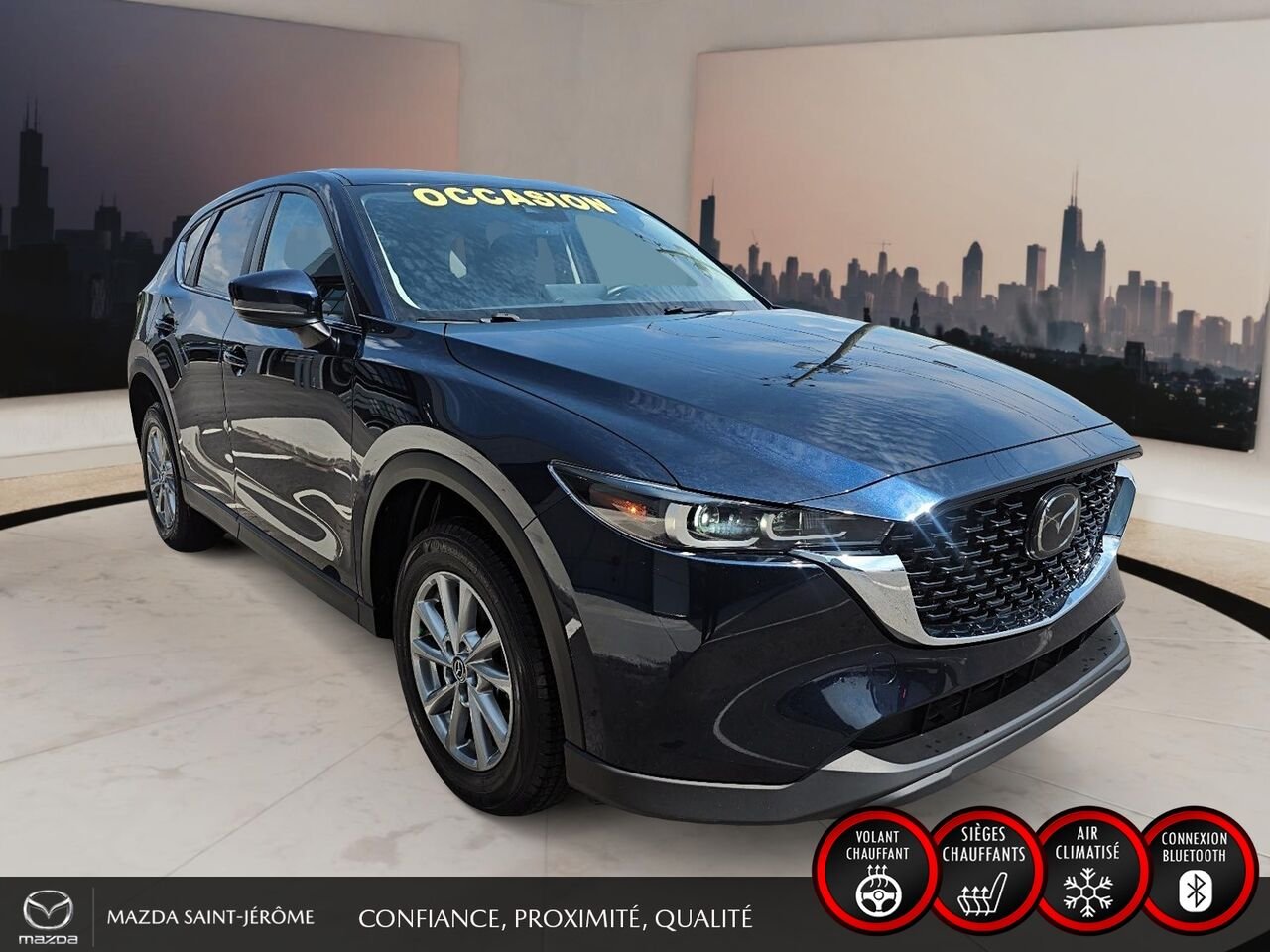 2023 Mazda CX-5 Blue Ste-Agathe des Monts - photo #3