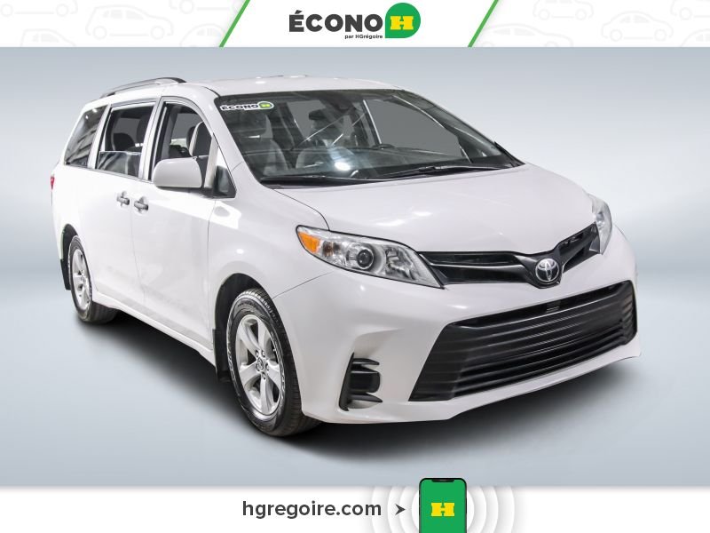 2020 Toyota Sienna CE AUTO A/C GR ELECT MAGS 7 PASSAGERS White