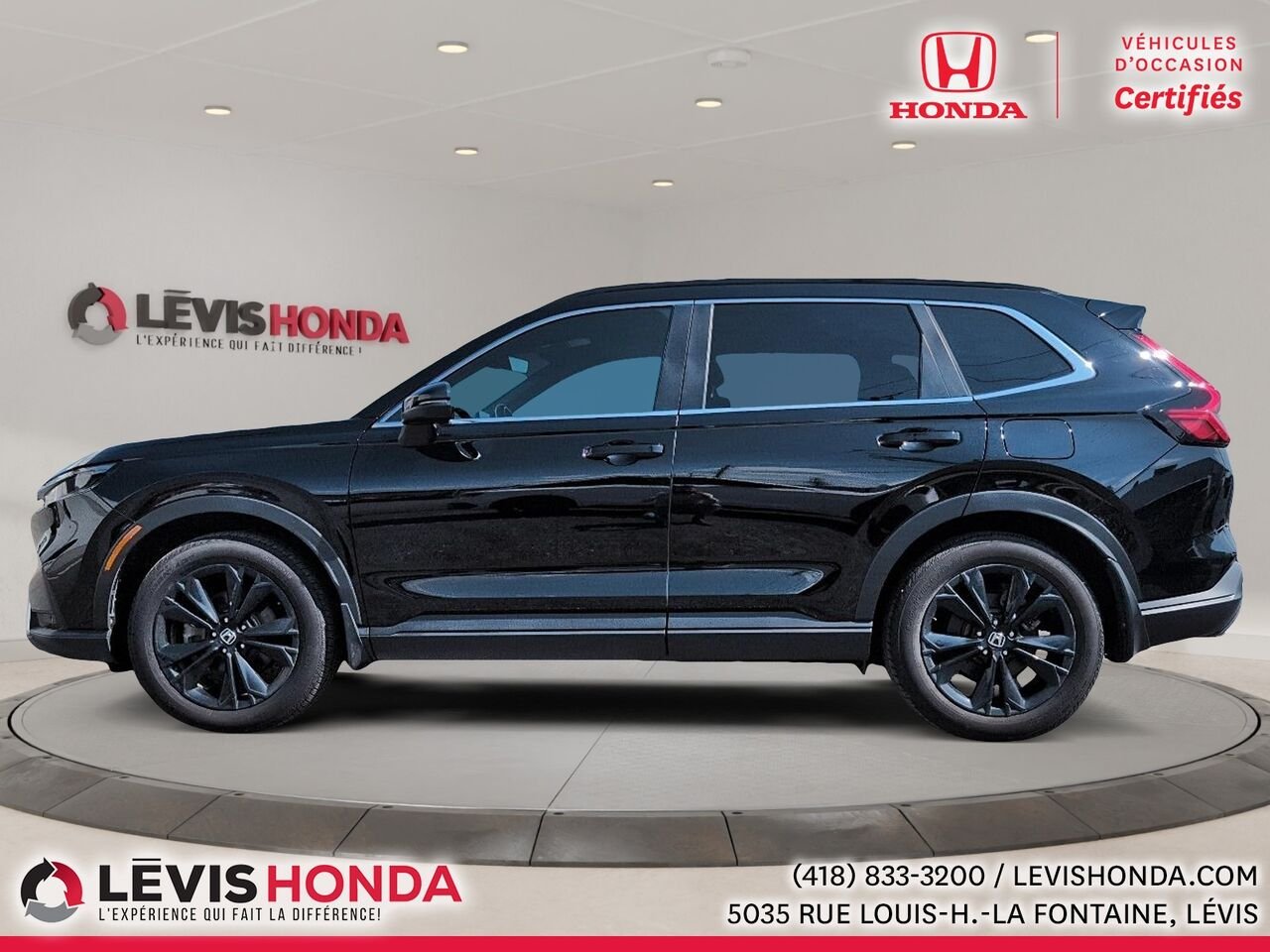 2025 Honda CR-V Touring Hybride AWD Touring Traction Intégrale Black Lévis - photo #12