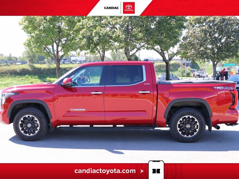 Toyota Tundra TR04348 | Limited AWD - CUIR - NAV - TOIT OUVRANT - MAGS 2024 Rouge Laval - photo #4