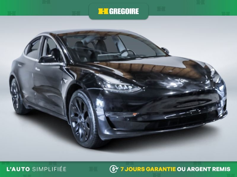 2019 Tesla Model 3 Black Laval - photo #0