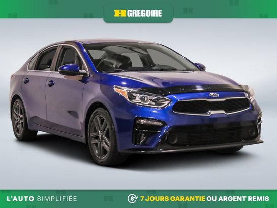 2021 Kia Forte EX AUTO AC TOIT MAGS CAM RECUL BLEUTOOTH Blue