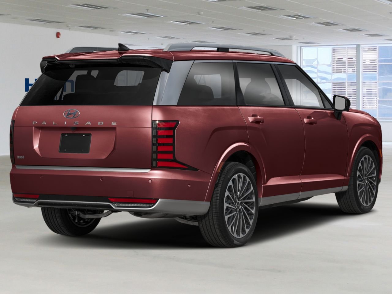 2027 Hyundai Palisade Hybrid Galaxy Maroon Saint-Eustache - photo #1