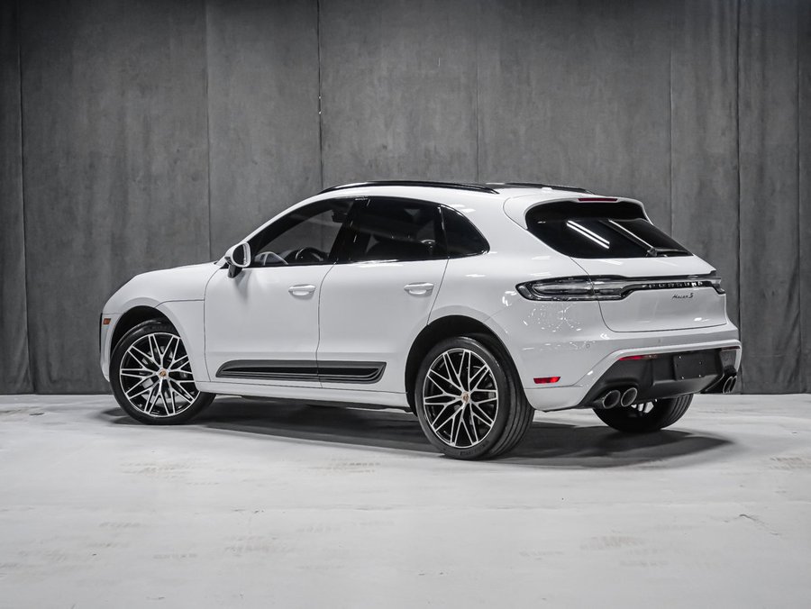 2023 Porsche Macan S MAGS 21PO SUSPENSION ADAPT ECHAPPEMENT EN CARBON White