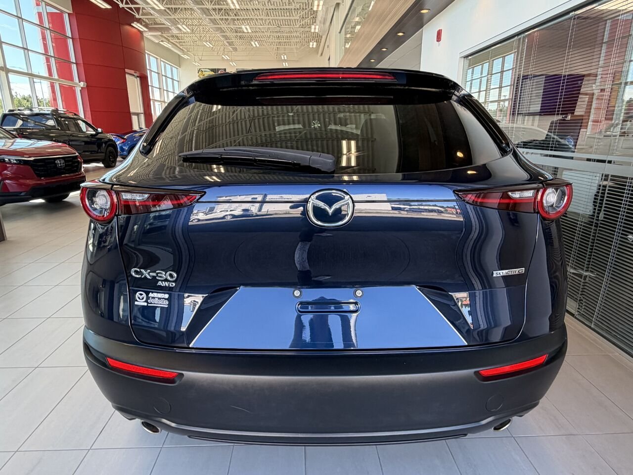 Mazda CX-30 GS-LUXE 2024 Bleu Notre-Dame-des-Prairies - photo #4