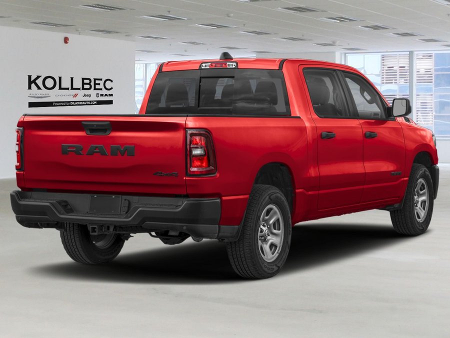 2027 RAM 1500 Express cabine d'équipe 4x4 caisse de 5 pi 7 po Molten Red Pearl
