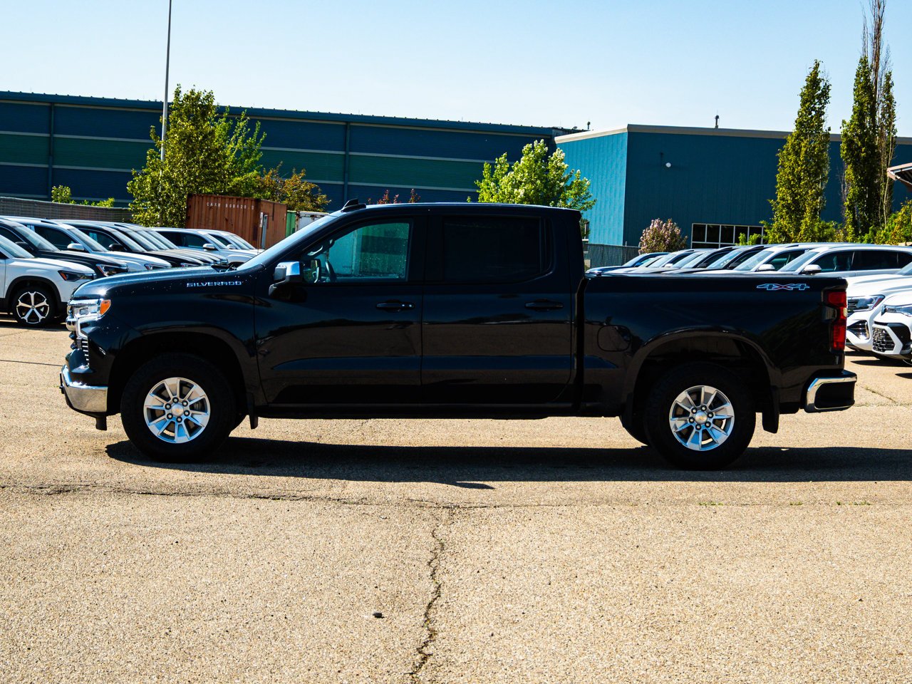 2023 Chevrolet Silverado 1500 4WD Crew Cab 147 LT Black Sherwood Park - photo #9